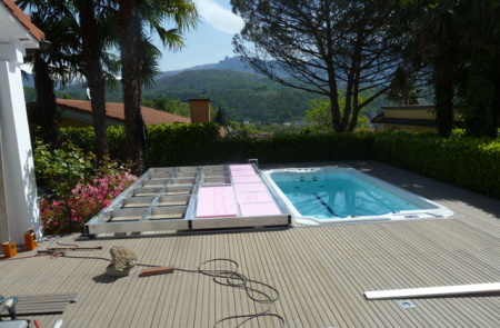 Автоматическое покрытие Roll Deck 3.5х2.3 м